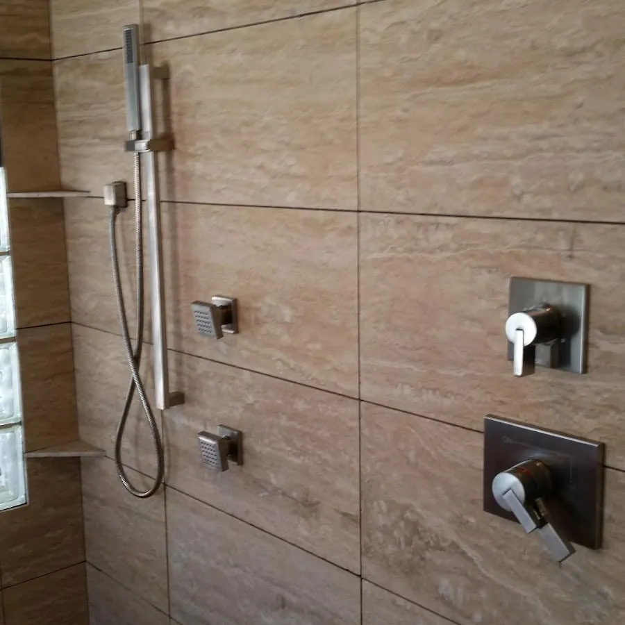 Shower fixture installation for Water Heater Replacement in Essex Junction